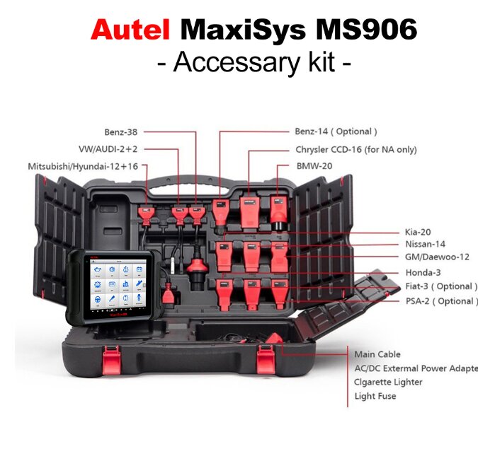 Autel Car Diagnostic tools MS906 (5)