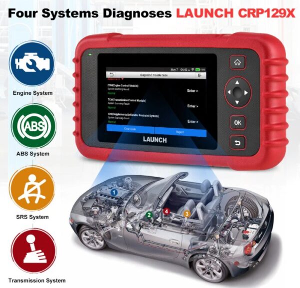 Launch CRP129X Car Diagnostic Scanner (2)
