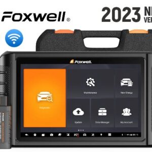FOXWELL NT1009 2023 OBD2 Car Diagnostic Tools OE-Level All System Bidirectional Test ECU Coding CarRadio.ie