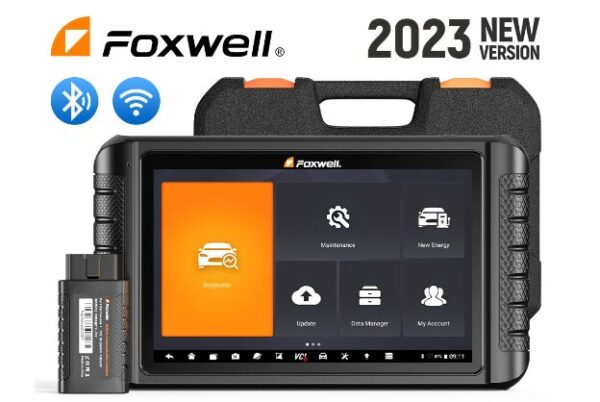 FOXWELL NT1009 2023 OBD2 Car Diagnostic Tools OE-Level All System Bidirectional Test ECU Coding CarRadio.ie