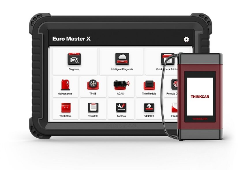 THINKTOOL New Euro Master X Professional Diagnostic Tool OBD2 Car Scanner CarRadio.ie